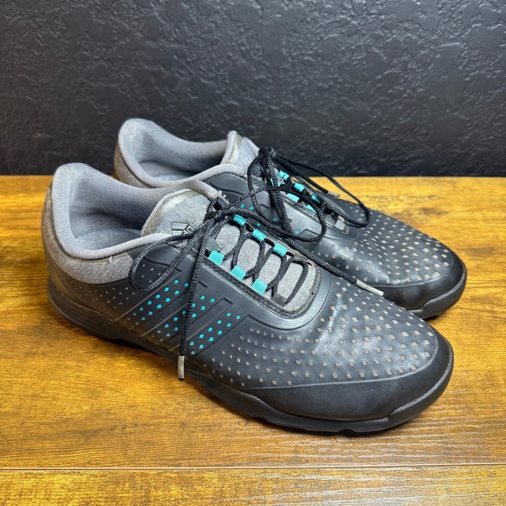 Adidas‎ Tech Response Q44742 Black Synthetic Golf Shoes Mens Size 9